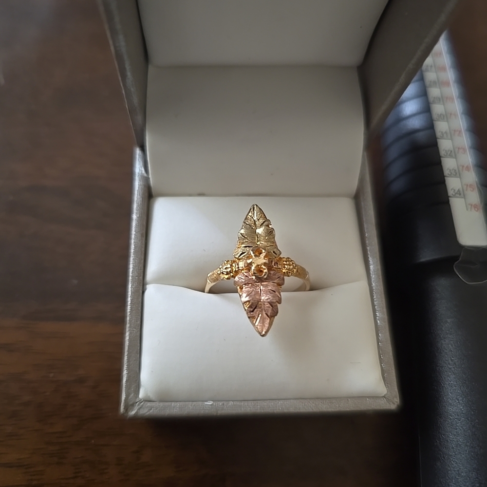 Black hills gold ring